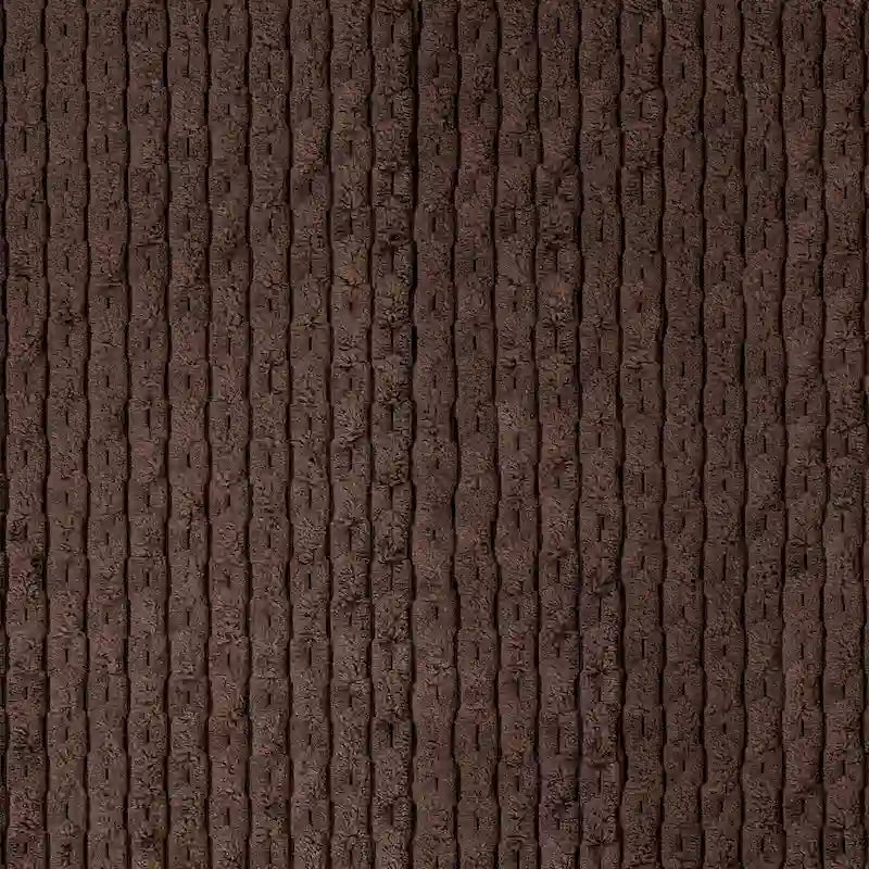 Pouf ottoman rond en tricot épais ivoire, rempli de billes de polystyrène, housse zippée, capacité de 90 kg, fabriqué en Amérique du Nord